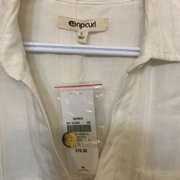 NWT Rip Curl beach shirt - Picture 2 of 5